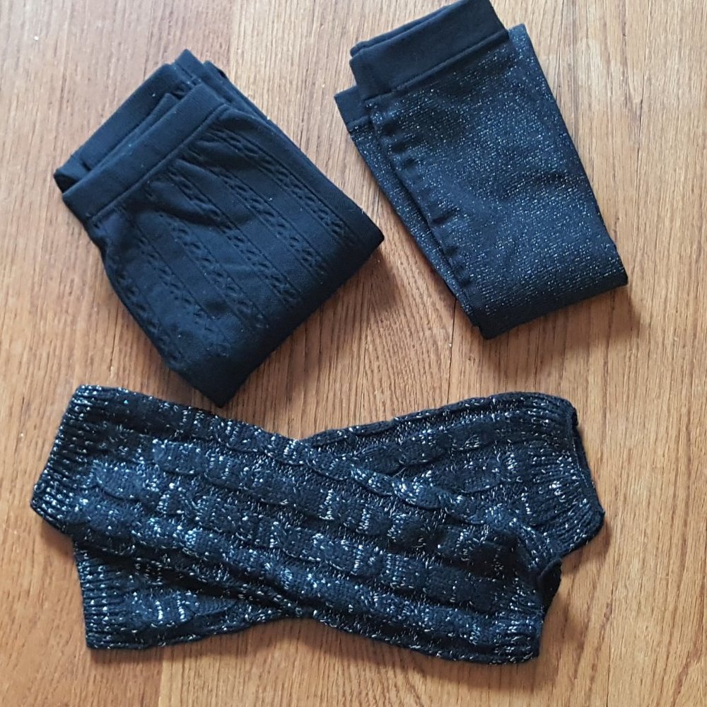 Black Kids Bottoms Set